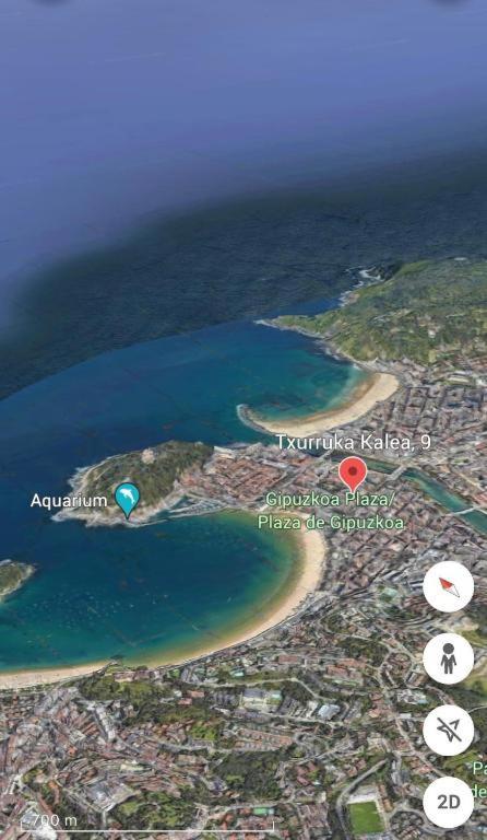 Apartamento Mentura Centro De San Sebastian Parking Free מראה חיצוני תמונה
